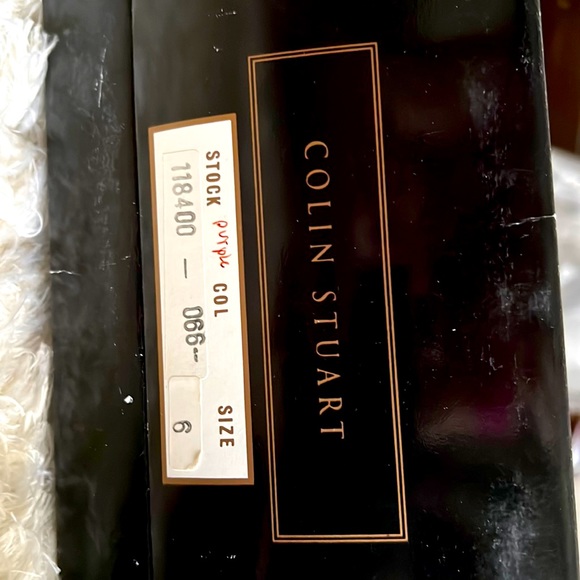 Victoria’s Secret-Purple Sexy Kitten Heels w Satin Bow in 6 - Picture 8 of 8